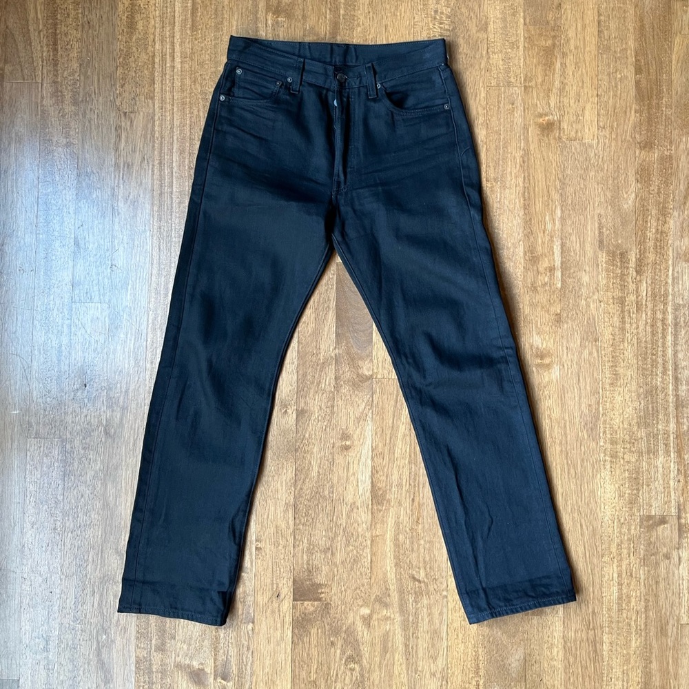 Levi 501 Shrink to Fit (31x32) Black